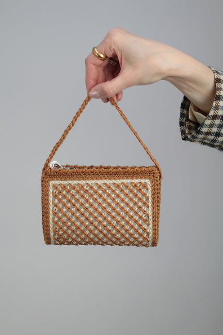 Mini Häkeltasche (Vintage)