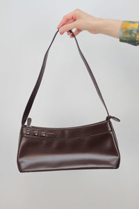 Braune Baguette-Tasche (Vintage)