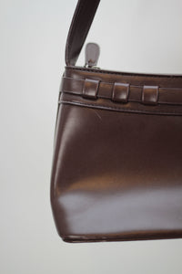 Braune Baguette-Tasche (Vintage)