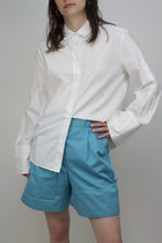 Laden Sie das Bild in den Galerie-Viewer, 90er Adidas Shorts blau (Vintage)