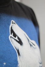 Laden Sie das Bild in den Galerie-Viewer, Schwarzes Wolf T-shirt (Vintage)