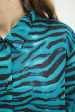 Laden Sie das Bild in den Galerie-Viewer, Tiger Bluse (Vintage)
