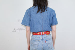 🙂 Jeanshemd kurzarm ((Vintage)