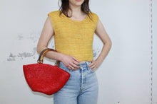 Laden Sie das Bild in den Galerie-Viewer, 🙂 Rote Strohtasche