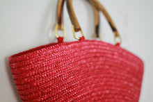 Laden Sie das Bild in den Galerie-Viewer, 🙂 Rote Strohtasche