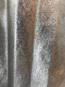 ♥︎ Silber plissee Rock