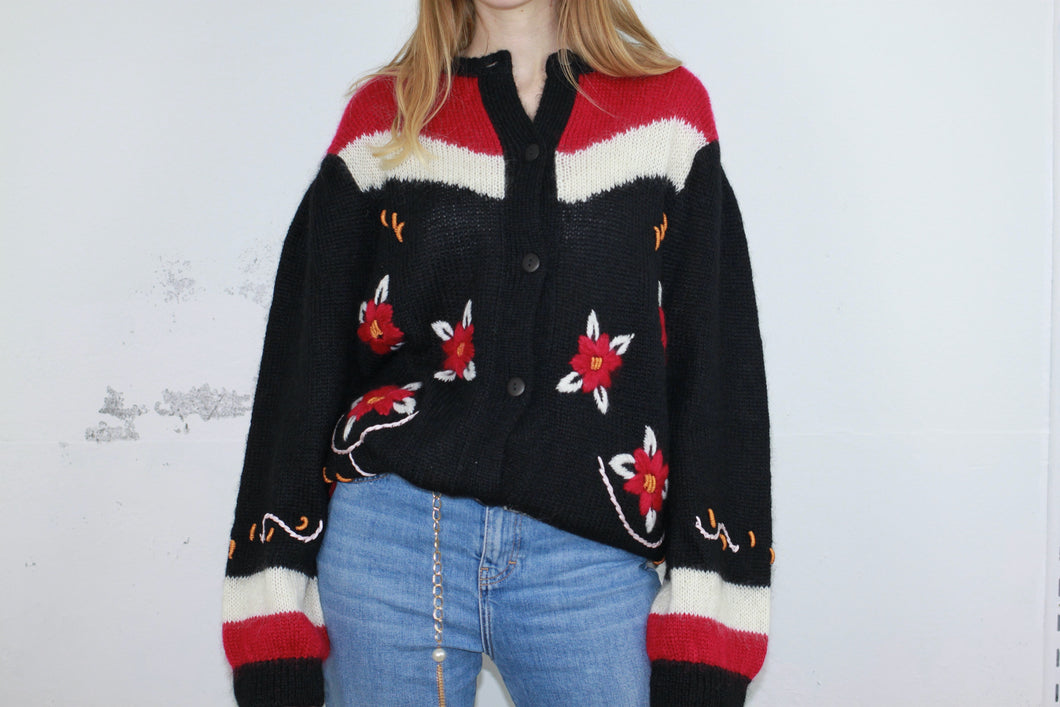 Blumencardigan (Vintage)