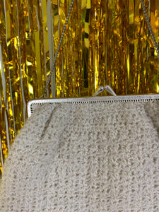 Glitzer Stricktasche