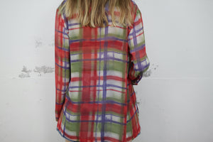 Bluse kariert (Vintage)