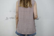 Laden Sie das Bild in den Galerie-Viewer, 🙂 Bluse kariert (Vintage)