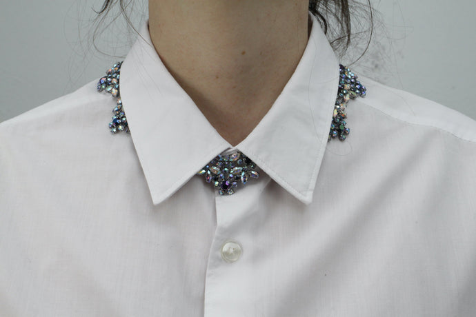 Strass-Kette mehrfarbig (Vintage)