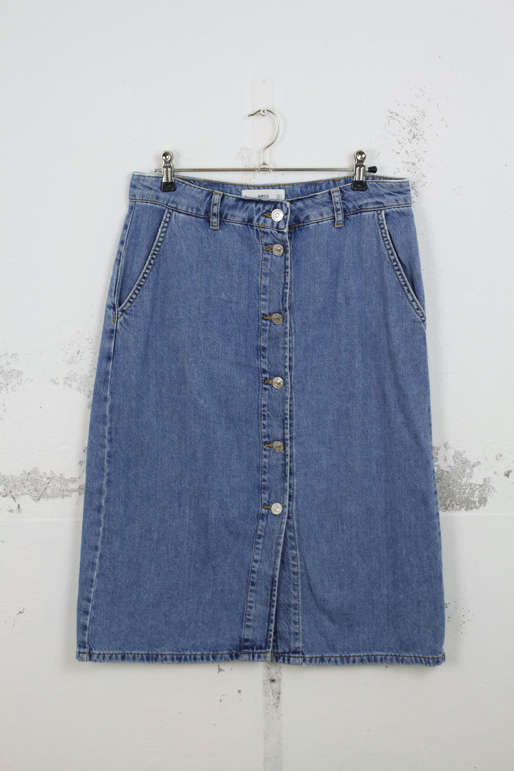 Jeansrock midi