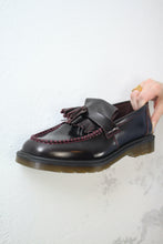 Laden Sie das Bild in den Galerie-Viewer, Dr Martens Leder-Loafers Bordeaux