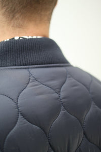 Bomberjacke blau