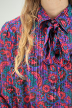 Laden Sie das Bild in den Galerie-Viewer, Schleifen-Bluse (Vintage)