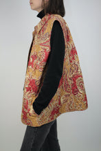Laden Sie das Bild in den Galerie-Viewer, Paisley Stepp-Weste (Vintage)