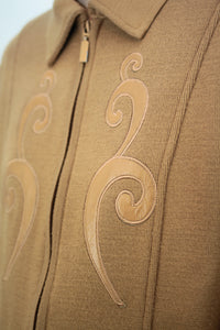 Brauner Tribal Cardigan (Vintage)