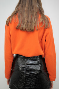 Oranger Fleece-Pullover
