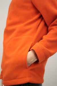 Oranger Fleece-Pullover