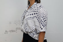 Laden Sie das Bild in den Galerie-Viewer, 🙂 Bluse kurzarm (Vintage)