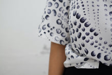 Laden Sie das Bild in den Galerie-Viewer, 🙂 Bluse kurzarm (Vintage)