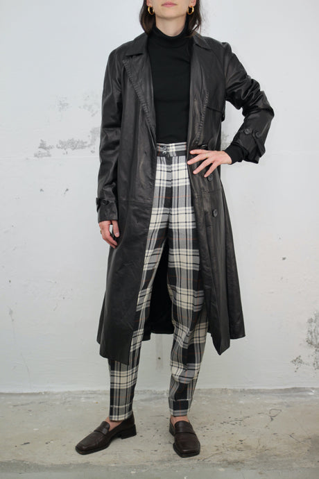 Alexander McQueen Ledermantel