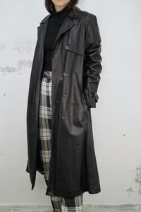Alexander McQueen Ledermantel