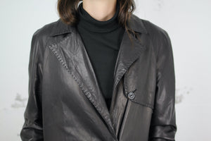 Alexander McQueen Ledermantel