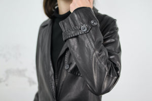 Alexander McQueen Ledermantel