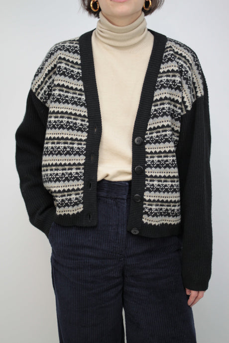 Crop Wollcardigan