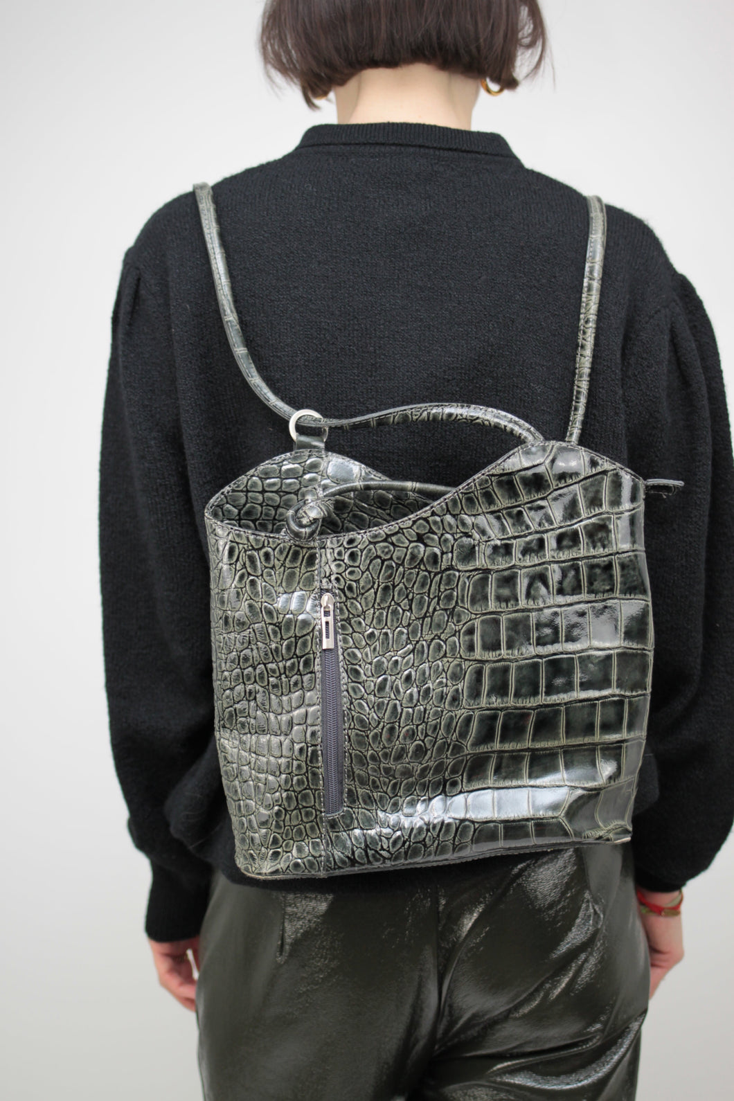Y2K 2in1 Schlangen-Tasche