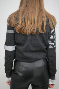 Gemusterter Strickpullover
