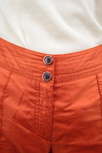 Laden Sie das Bild in den Galerie-Viewer, Orange Stoffhose (Vintage)