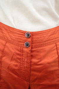 Orange Stoffhose (Vintage)