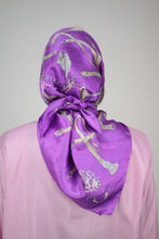 Laden Sie das Bild in den Galerie-Viewer, Violettes Foulard