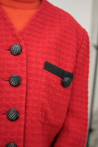 Kurzer Wollblazer (Vintage)