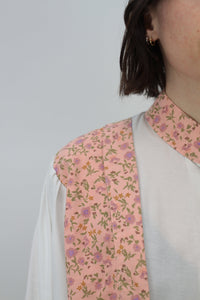 Bluse mit Blumengilet (Vintage)