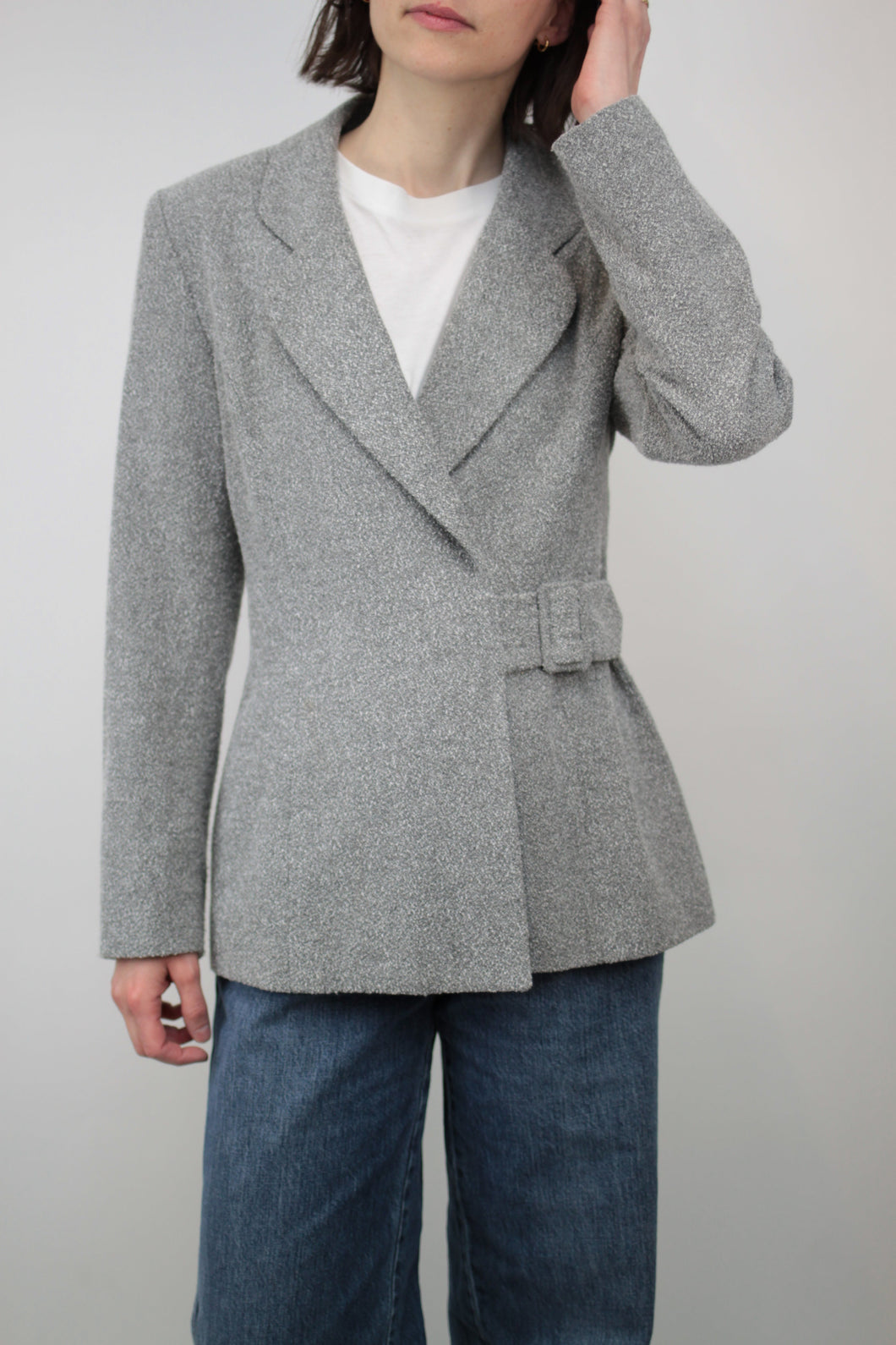 Grauer Blazer / Übergangsjacke
