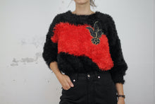 Laden Sie das Bild in den Galerie-Viewer, 😀 Fluffy-Pullover (Vintage)