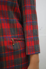 Laden Sie das Bild in den Galerie-Viewer, Vintage Tartan-Kleid