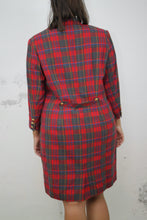 Laden Sie das Bild in den Galerie-Viewer, Vintage Tartan-Kleid