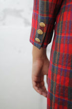 Laden Sie das Bild in den Galerie-Viewer, Vintage Tartan-Kleid