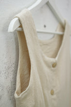 Laden Sie das Bild in den Galerie-Viewer, Leinenkleid beige (Vintage)