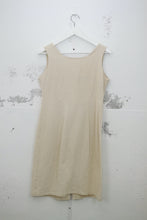 Laden Sie das Bild in den Galerie-Viewer, Leinenkleid beige (Vintage)