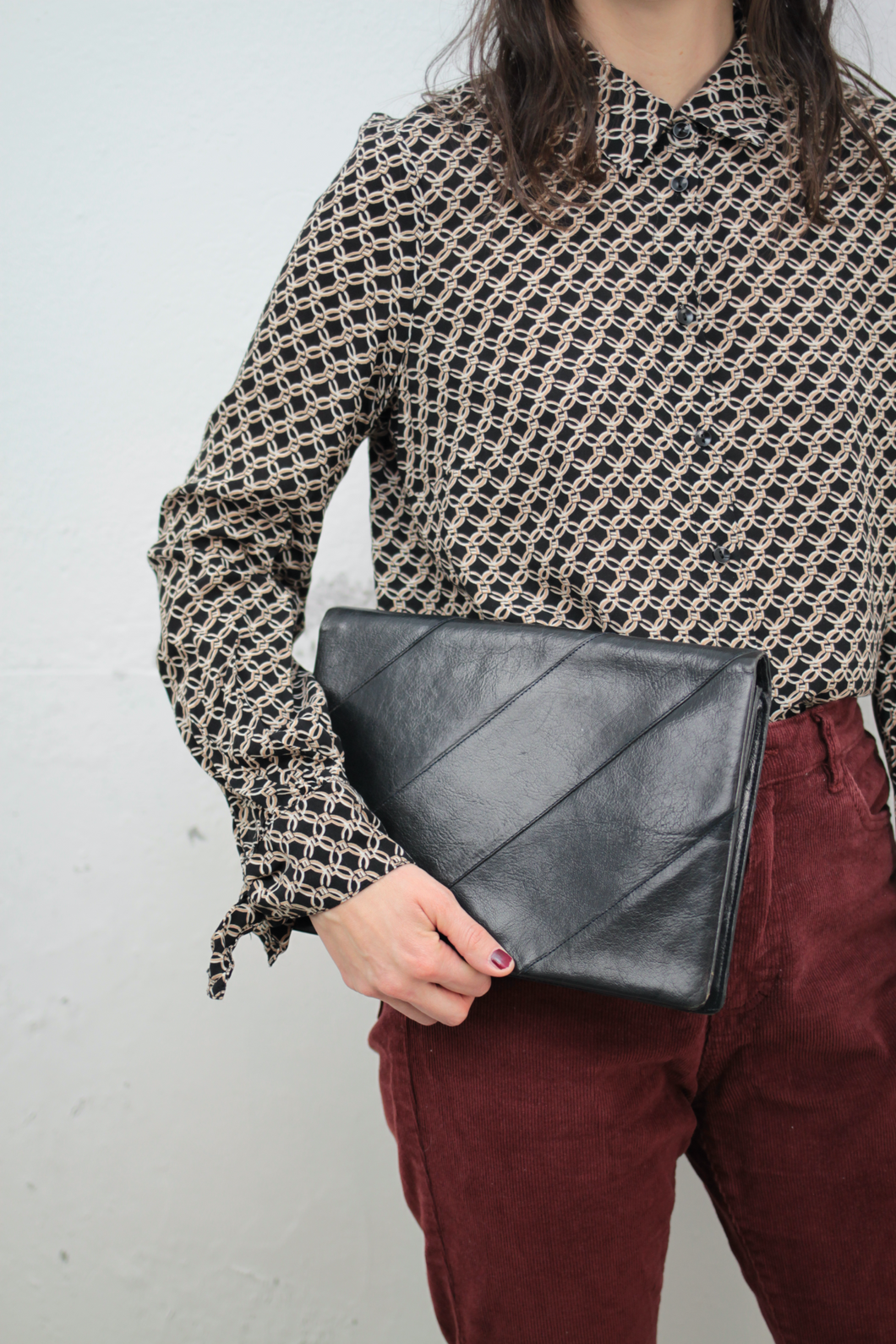🙂 ♥︎ Lederclutch (Vintage)